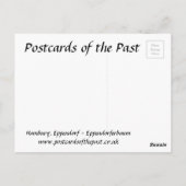 Carte postale ancienne - Hambourg, Eppendorf (Dos)