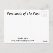 Carte postale ancienne - Hawker Harts (Dos)