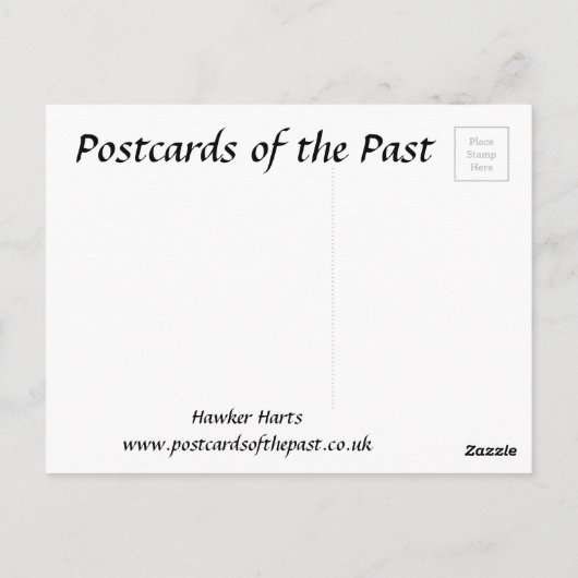 Carte postale ancienne - Hawker Harts (Dos)