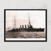 Carte postale ancienne - HMS Birmingham (Devant)