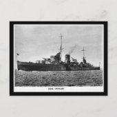 Carte postale ancienne - HMS (plus tard HMNZS) Ach (Devant)