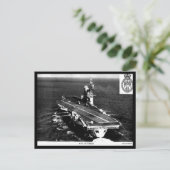 Carte postale ancienne - HMS Victorious (Debout devant)