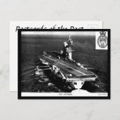 Carte postale ancienne - HMS Victorious (Devant / Derrière)