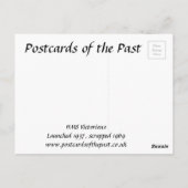 Carte postale ancienne - HMS Victorious (Dos)