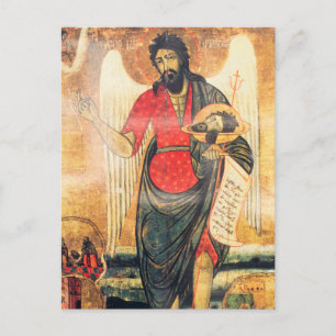 Carte Postale Ancienne icône orthodoxe de Jean le Baptiste