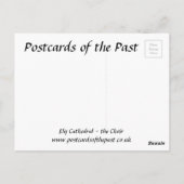 Carte postale ancienne - Le Chœur, Cathédrale d'El (Dos)