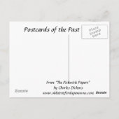 Carte postale ancienne - Les Aventures de M. Pickw (Dos)