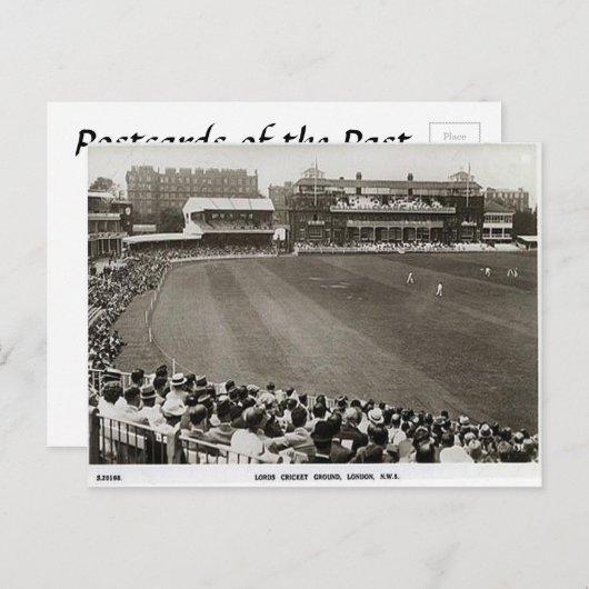 Carte postale ancienne - Lord's Cricket Ground, Lo (Devant / Derrière)