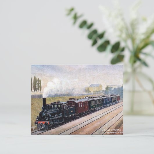 Carte postale ancienne - L'Orient Express (Debout devant)