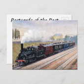 Carte postale ancienne - L'Orient Express (Devant / Derrière)