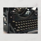 Carte Postale Ancienne machine à écrire (Devant)
