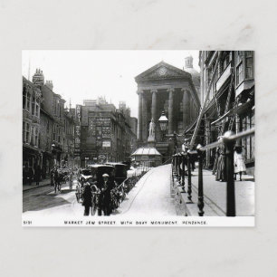 Carte postale ancienne - Market Jew St, Penzance,
