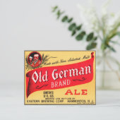 Carte Postale Ancienne marque allemande (Debout devant)