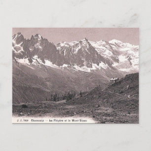 Carte postale ancienne - Mont Blanc, Haute Savoie