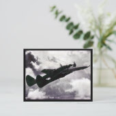 Carte postale ancienne - Northrop P-61 Black Widow (Debout devant)