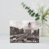 Carte postale ancienne - Nottingham (Debout devant)