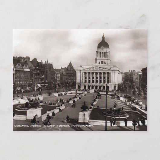 Carte postale ancienne - Nottingham (Devant)