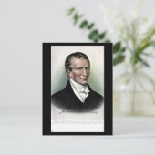 Carte postale ancienne - Président américain James (Debout devant)