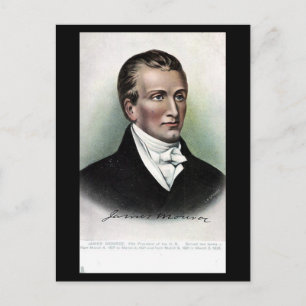 Carte postale ancienne - Président américain James