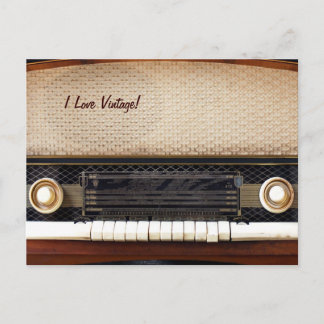 Carte Postale Ancienne radio