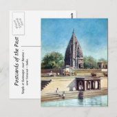 Carte postale ancienne - Ramnagar, Varanasi, Inde (Devant / Derrière)