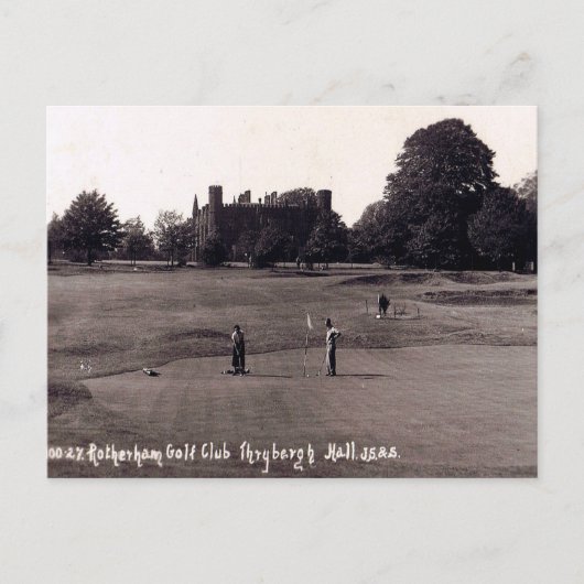 Carte postale ancienne - Rotherham Golf Club (Devant)
