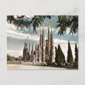 Carte postale ancienne - Sagrada Familia, Barcelon (Devant)