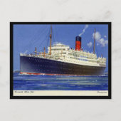 Carte postale ancienne - SS Franconia (Devant)