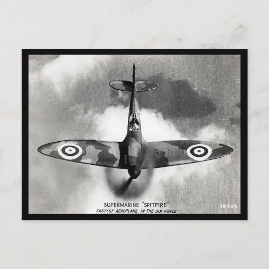 Carte postale ancienne - Supermarine "Spitfire" (Devant)