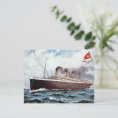 Carte postale ancienne - T S S Titanic (Debout devant)