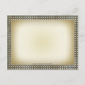 Carte postale Ancienne Teddy Bear Vintage triste (Dos)