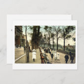 Carte postale ancienne, The Terrace, Richmond (Devant / Derrière)