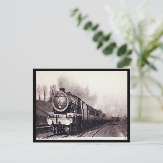 Carte postale ancienne - Train LMS "The Mancunian" (Debout devant)