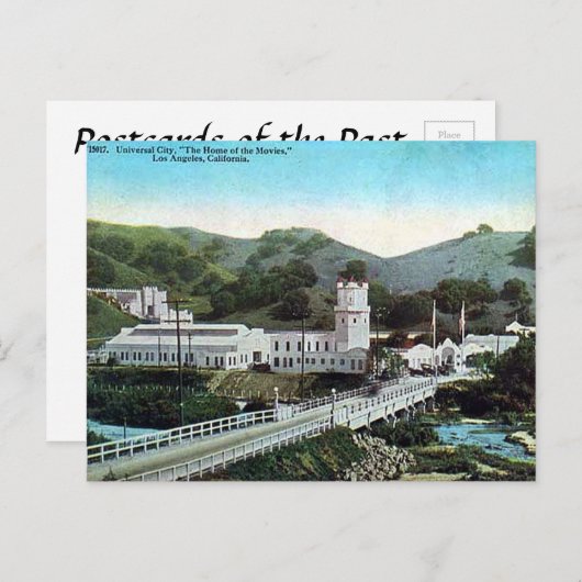 Carte postale ancienne - Universal City, Los Angel (Devant / Derrière)