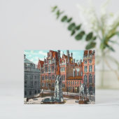 Carte postale ancienne - Université de Birmingham (Debout devant)