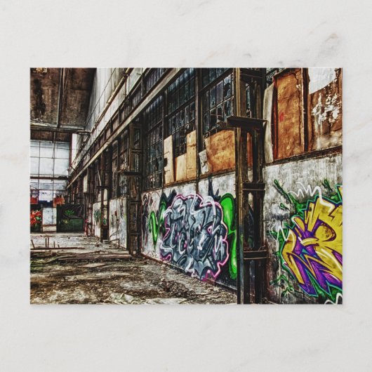 Carte Postale ancienne usine (Devant)