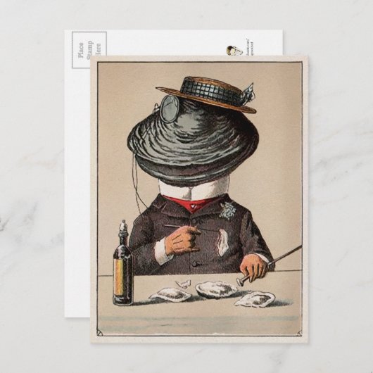 Carte postale ancienne victorienne de consommation (Devant / Derrière)