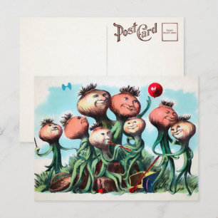 Carte postale ancienne victorienne de la famille O