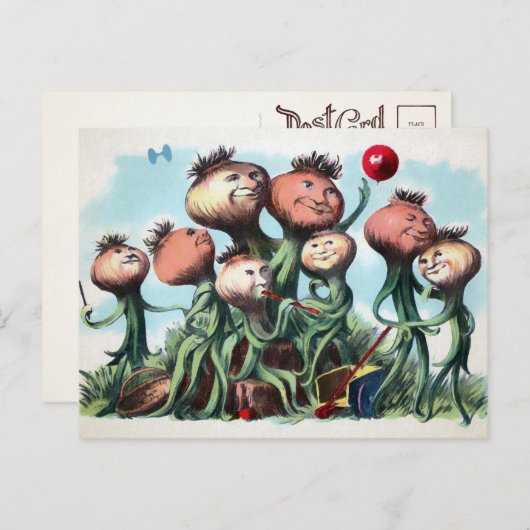 Carte postale ancienne victorienne de la famille O (Devant / Derrière)