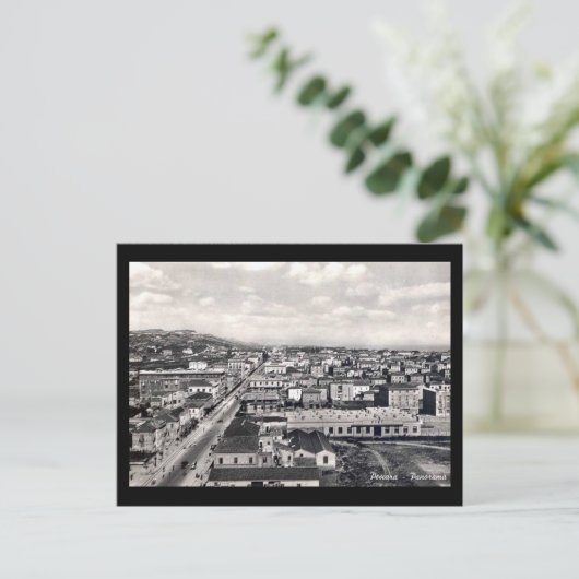 Carte Postale Ancienne - Vue de Pescara (Debout devant)