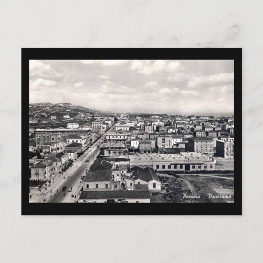 Carte Postale Ancienne - Vue de Pescara (Devant)