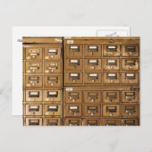 Carte Postale Anciennes armoires de dépôt désutilisées (Devant / Derrière)