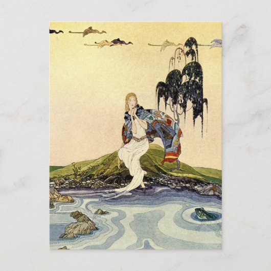 Carte Postale Anciennes contes de fées françaises : dans mon dom (Devant)