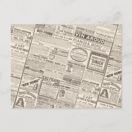 Carte Postale Anciennes publicités françaises - Produits pour fe (Devant)