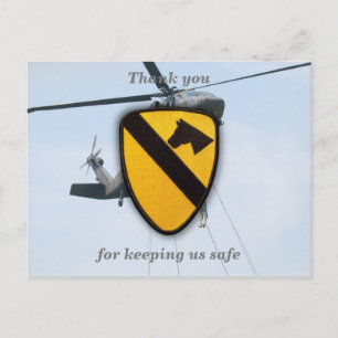 Carte Postale Anciens combattants de l'équipe de cavalerie de l'