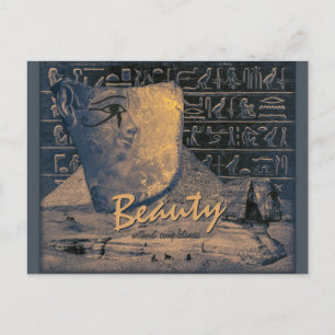 Carte Postale Ancient Egypt collage with beautiful face CC0364