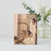 Carte Postale Ancient Egyptian Temple Musicians (Debout devant)