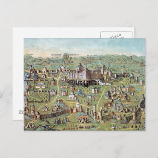 CARTE POSTALE ANCIENT JÉRUSALEM (Devant / Derrière)