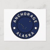 Carte Postale Ancrage Alaska (Devant)