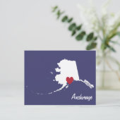 Carte Postale Ancrage Alaska (Debout devant)